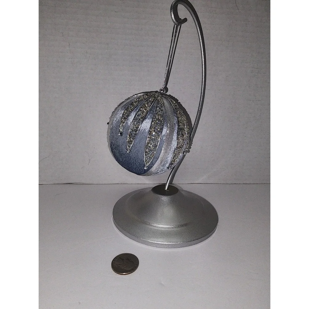Beautiful‎ beaded velvet Christmas Tree Ornament